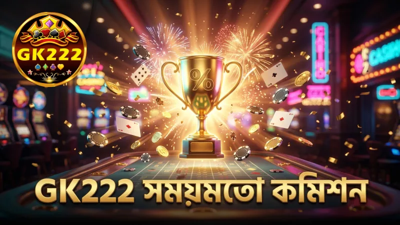 সময়মতো কমিশন প্রদান এবং নিরাপদ লেনদেন GK222 অ্যাফিলিয়েটের মূল সুবিধা