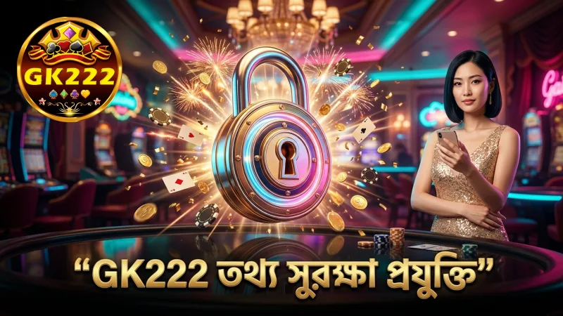 GK222 এনক্রিপশন দিয়ে খেলোয়াড়দের তথ্য সুরক্ষা দেয়।