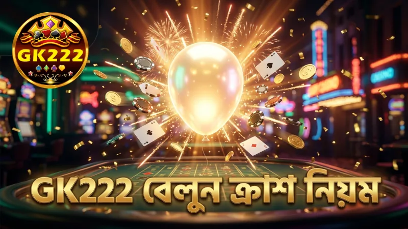 GK222 এর বেলুন ক্র্যাশ গেমে সহজ নিয়ম ও খেলার মেকানিক্স