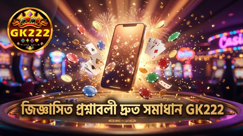 জিজ্ঞাসিত প্রশ্নাবলী মোবাইল থেকে দ্রুত সমাধান করুন GK222-র সাথে