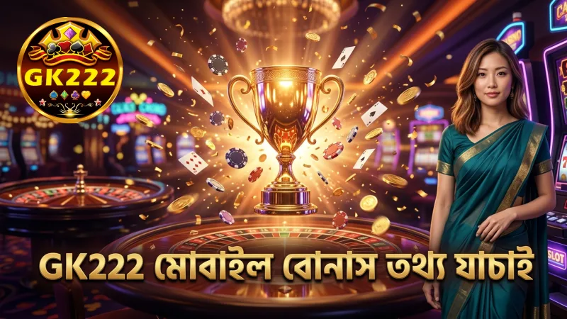 GK222 মোবাইল অ্যাপে বোনাস তথ্য সঠিকভাবে যাচাই করুন