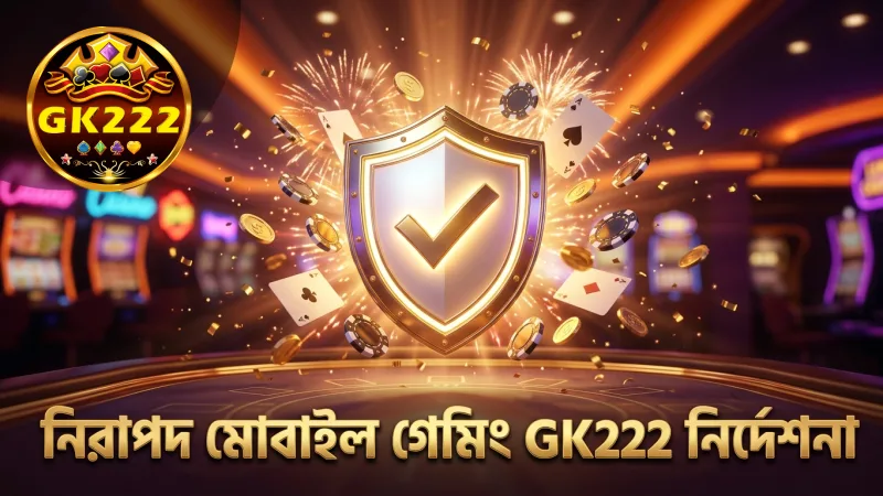 নিরাপদ মোবাইল গেমিং-এর জন্য GK222-র রেসপন্সিবল গাইডলাইন অনুসরণ করুন
