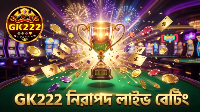 GK222 লাইভ বেটিং প্ল্যাটফর্মে নিরাপদ ও দ্রুত আপডেট