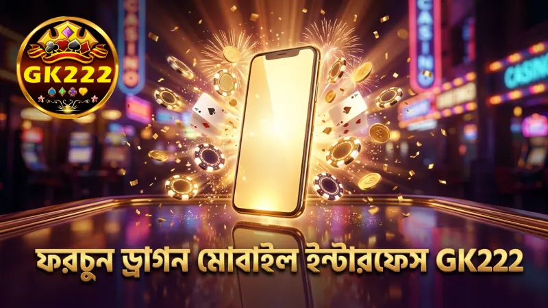 ফরচুন ড্রাগন মোবাইলের ইন্টারফেস ব্যবহার উপযোগী ও স্বচ্ছ