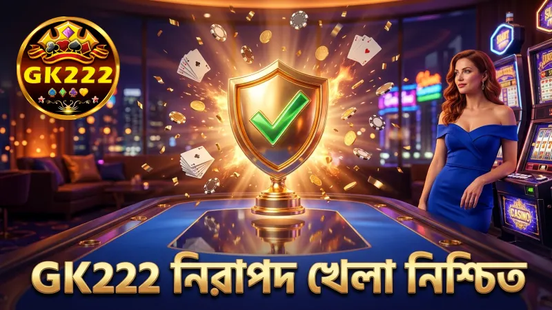 GK222 প্ল্যাটফর্মে নিরাপদ ও ফেয়ার প্লে নিশ্চিত