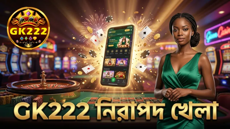 GK222 প্ল্যাটফর্মে দ্রুত ও নিরাপদ খেলার নিশ্চয়তা