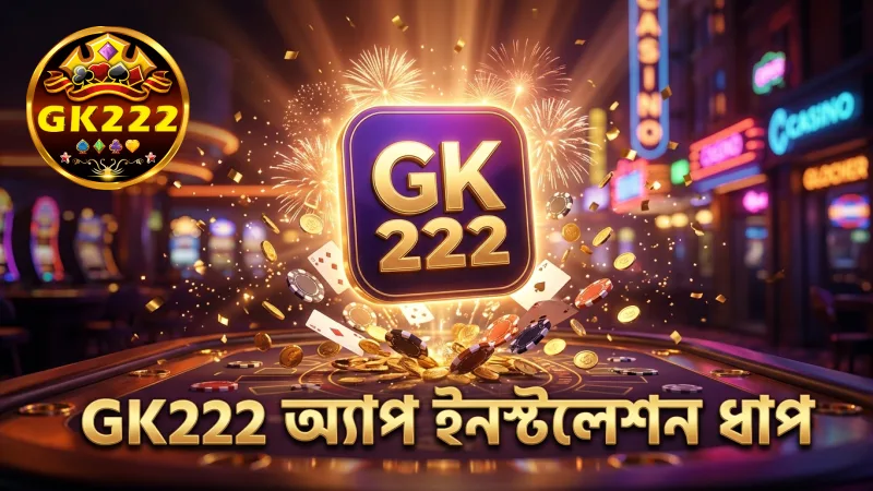 অ্যান্ড্রয়েড ও আইওএস ডিভাইসে GK222 অ্যাপ ইনস্টলেশনের ধাপসমূহ