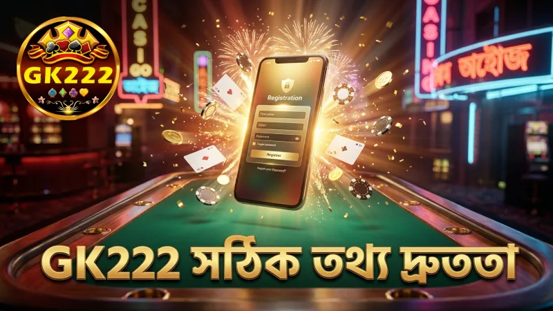 GK222 রেজিস্ট্রেশনে সঠিক তথ্য প্রদান দ্রুত প্রক্রিয়া নিশ্চিত করে