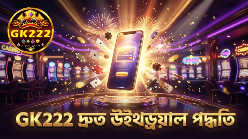 GK222 উইথড্রয়ালে দ্রুততার জন্য সঠিক ধাপ অনুসরণ জরুরি।