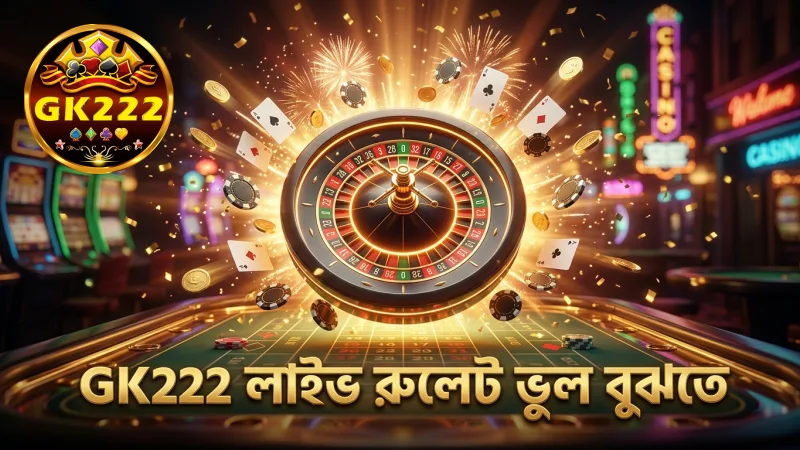 GK222 এর লাইভ রুলেটে প্লেয়ারদের সাধারণ ভুল শনাক্তকরণ