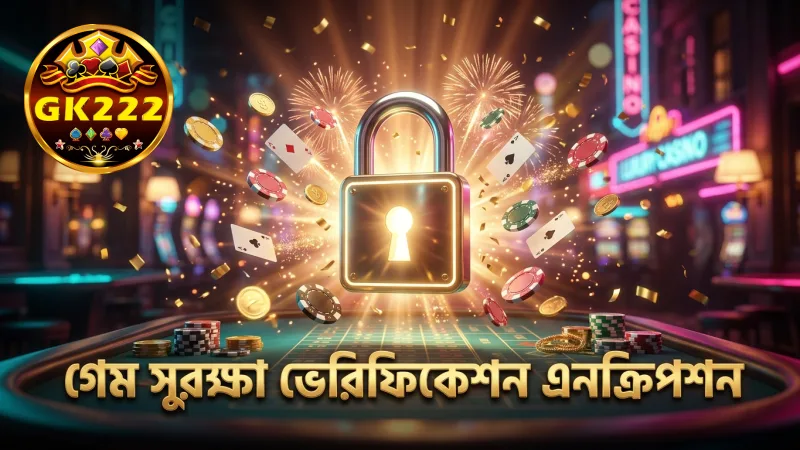 ভেরিফিকেশন ও এনক্রিপশন গেমের সুরক্ষা নিশ্চিত করে