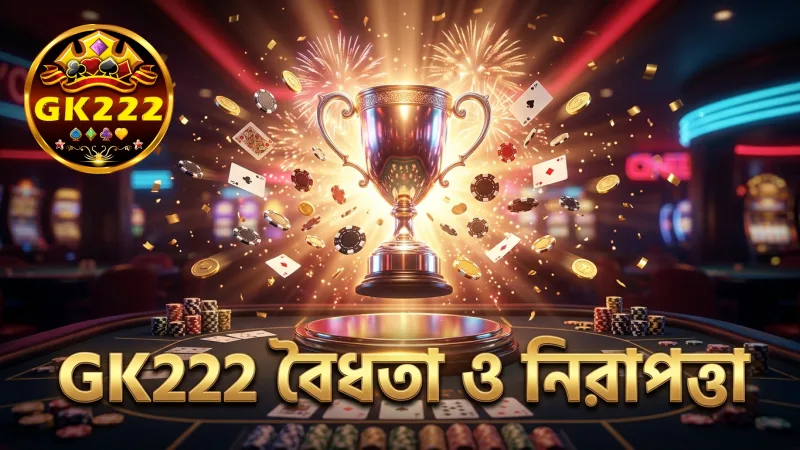 GK222 ক্যাসিনোর বৈধতা ও দায়িত্বশীল গেমিং নীতিমালা সুনিশ্চিত
