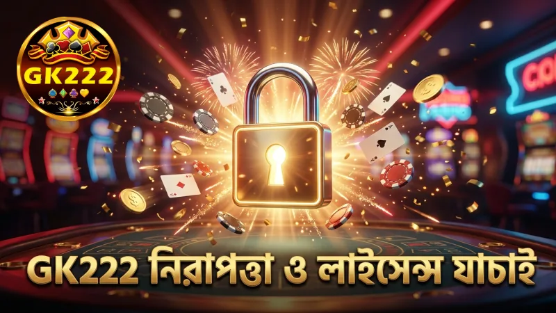 নিরাপত্তা ও লাইসেন্স যাচাইয়ে GK222 বিশ্বস্ততা নিশ্চিত করে