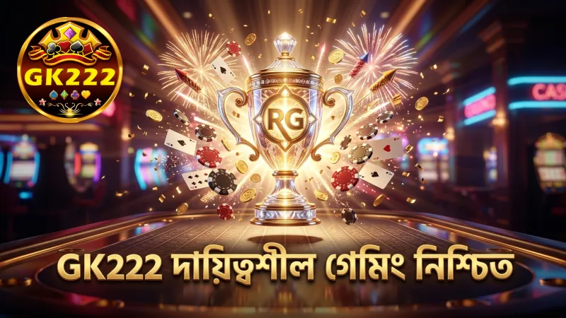 GK222 দায়িত্বশীল গেমিং ও তথ্য সুরক্ষায় প্রতিশ্রুতিবদ্ধ