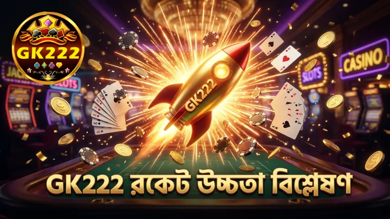 GK222 প্ল্যাটফর্মে রকেটের গড় উচ্চতা ও ক্যাশআউট সময় বুঝুন